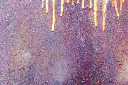 old rusty painted metalの写真素材