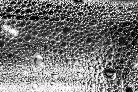 Blurred drops of water, backgroundの写真素材