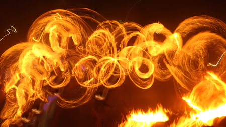 Fire fire show abstraction