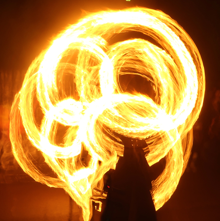 Fire fire show abstraction