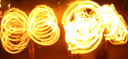 Fire fire show abstractionの写真素材