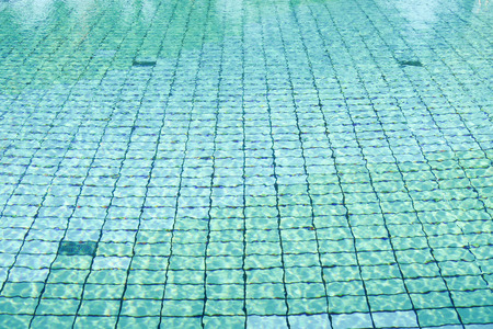 Background of water in the pool