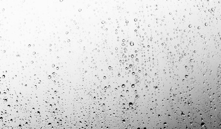 Rain drops on the glass, backgroundの写真素材