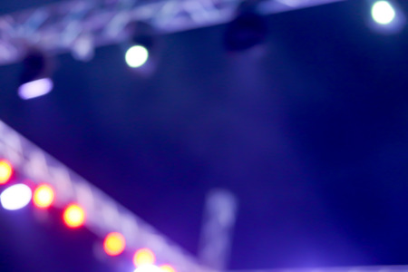 Lighting Festivals the night the smoke is blurryの写真素材