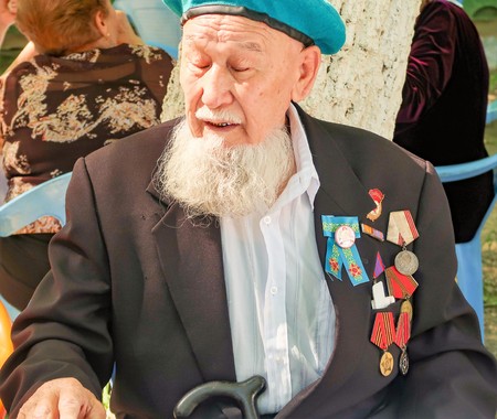 Mass folk festivities in the park.のeditorial素材