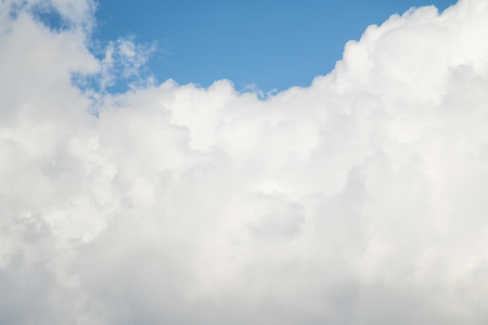 blue sky cloudsの写真素材