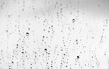 Rain drops on the glass, backgroundの写真素材