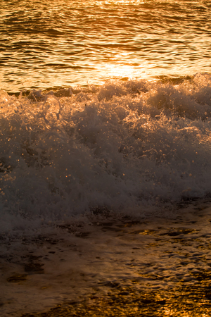 sunset on the sea landscapeの写真素材