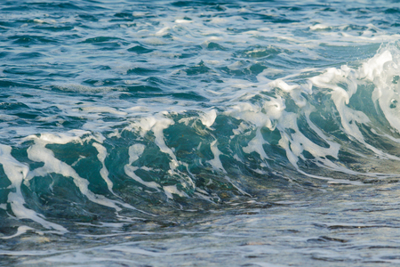 sea waves shore landscapeの写真素材