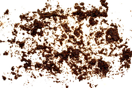 mud on white sheetの写真素材