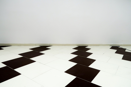 wall and marble parquetの写真素材