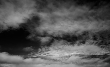 clouds on a black background