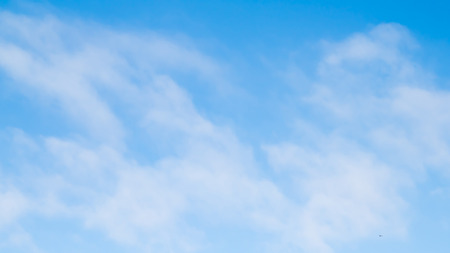 blue sky cloudsの写真素材