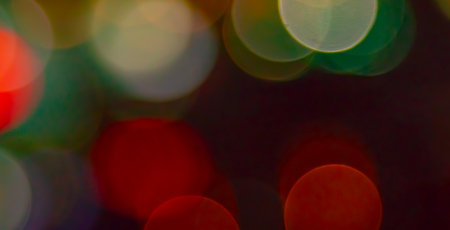 Bokeh blurred city lights as backgroundの写真素材