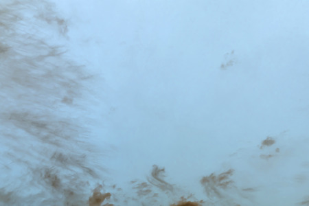 dust storm view of the sky