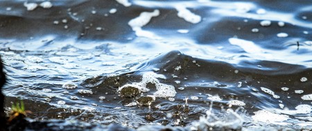 water splash wave close up