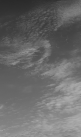 sky black and white cloudsの写真素材