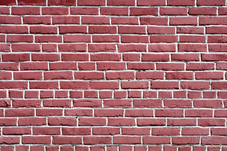 old red brick wall background, interior texture
