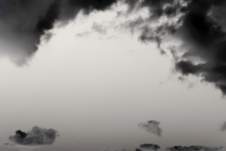 black smoke on white backgroundの写真素材