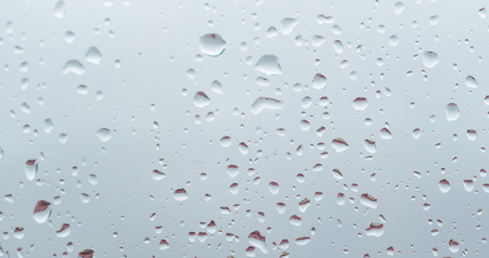 raindrops on the glass backgroundの写真素材