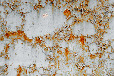 Old rusty dyed metal background