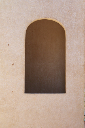 white houses off the coastの写真素材