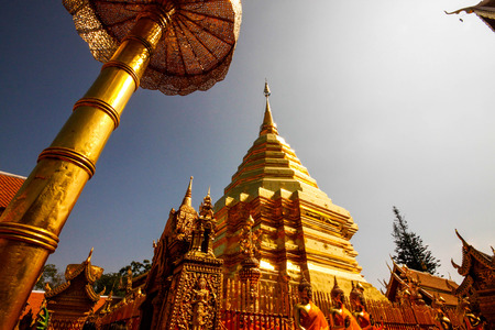 Wat Phrathat Doi Suthepの写真素材