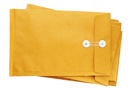 Envelopes isolated