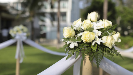 wedding settingの写真素材