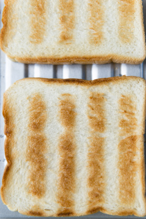 Slice toast bread background textureの写真素材