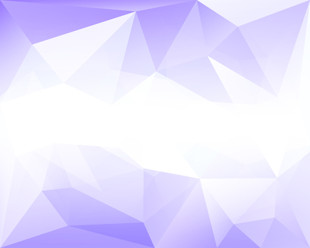 Blue polygonal vector background with white horizontal gradient for copy space, in vectorのイラスト素材