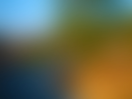 Sunset blurred background with blue, orange, green and turquoise spots texture, in vectorのイラスト素材