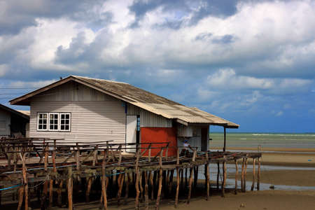 House at the beachの写真素材