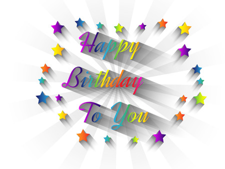 HAPPY BIRTHDAY TO YOU SPECIALのイラスト素材