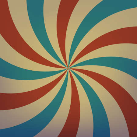 Vintage colorful background on the theme of the circus for printing and design. Vector illustration.のイラスト素材