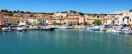 Port of Cassis in Provence Franceの写真素材