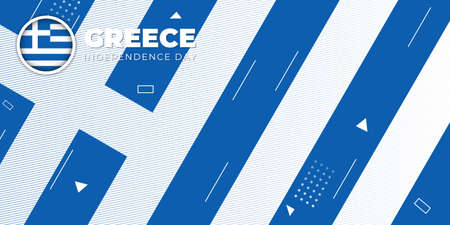 Blue white abstract background. good template for Greece Independence Dayのイラスト素材