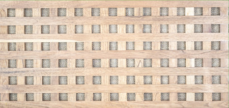 background of wooden lattice with square cells