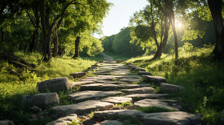 Inspiring garden path designs and materials for creating beautiful and diverse pathwaysの素材