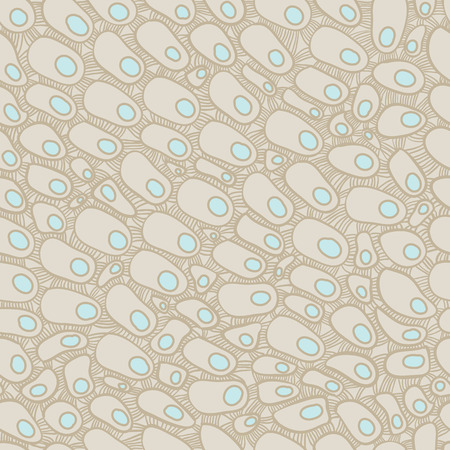 Seamless pattern based on body cellsのイラスト素材