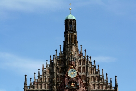 Church - Frauenkirche in Nurembergの写真素材