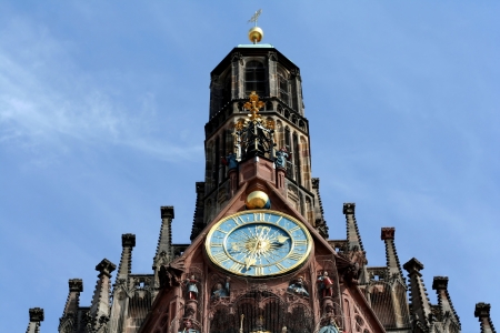 Church - Frauenkirche in Nurembergの写真素材