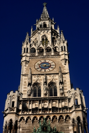 Antique Building - City Hall Munichの写真素材
