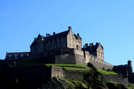 Edinburgh Castleのeditorial素材