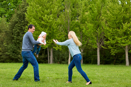 Happy family lifestyle.の写真素材
