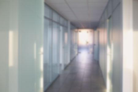 Outside the focus of  hospital corridor office background.の写真素材
