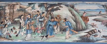 The beautiful view of the Summer Palace in Beijing, China のeditorial素材