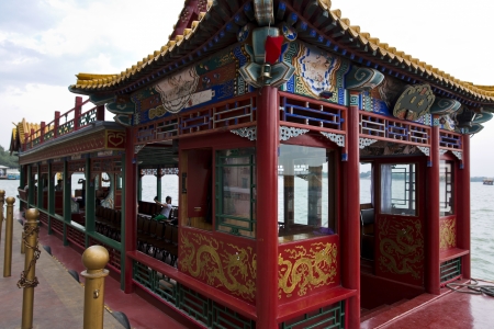 The beautiful view of the Summer Palace in Beijing, China のeditorial素材