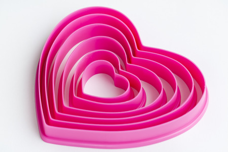 Cookie cutter isolated on a white backgroundの写真素材