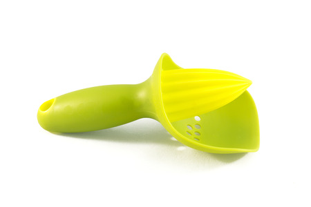 Lemon squeezer isolated on a white backgroundの写真素材
